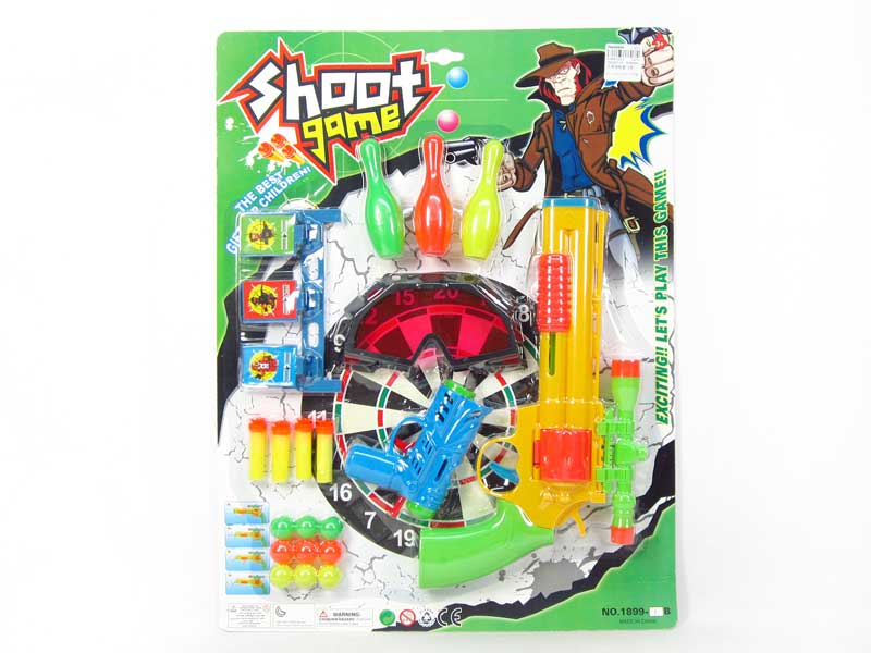 Pingpong Gun Set(2C) toys