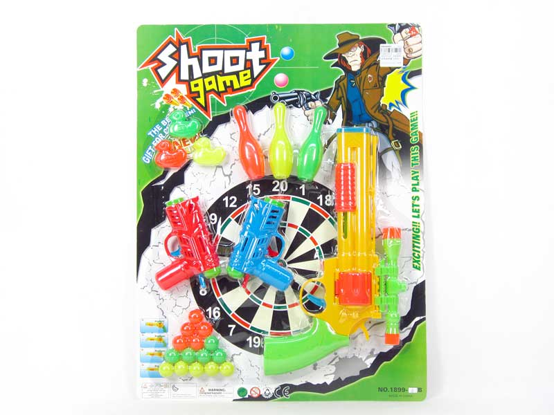 Pingpong Gun Set(3in1) toys
