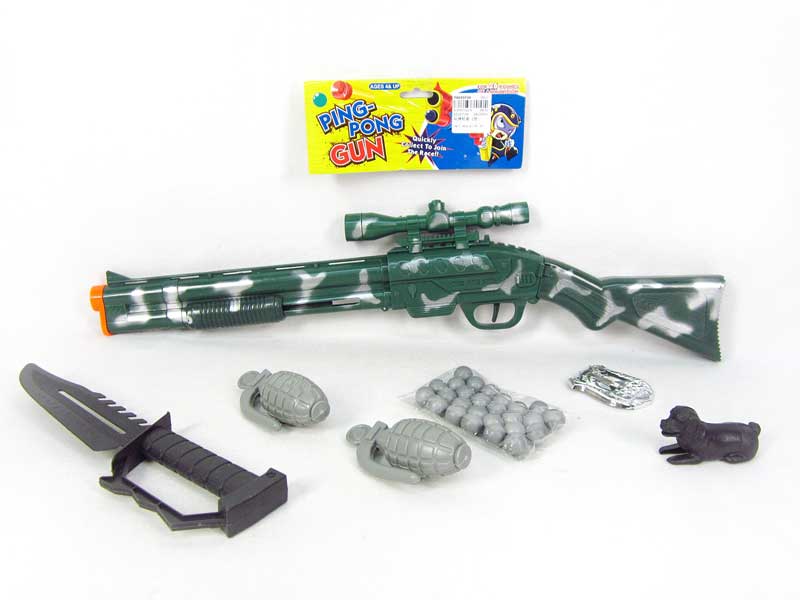 Ping-pong Gun Set(2C) toys