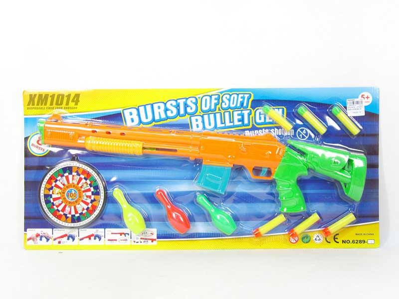 EVA Soft Bullet Gun Set(2C) toys