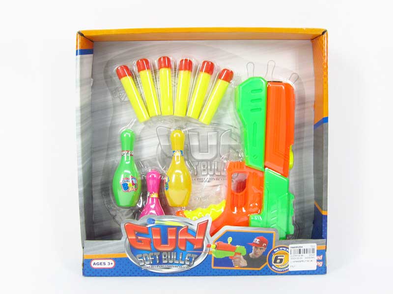 EVA Soft Bullet Gun Set W/Infrared(2C) toys