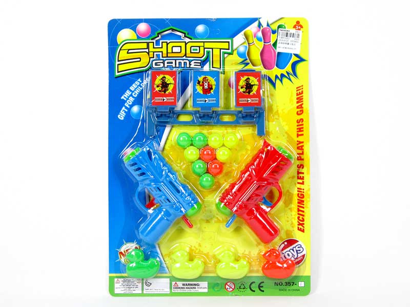 Pingpong Gun Set(2in1) toys