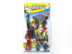 Solf Bullet Gun Set(3in1) toys