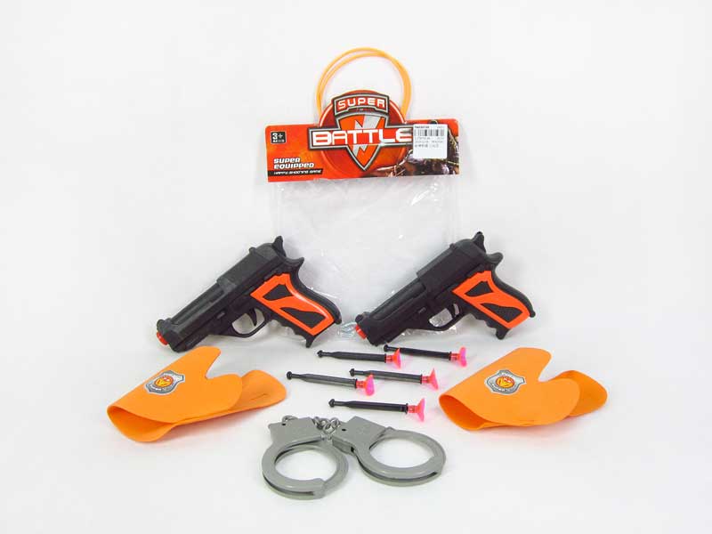 Soft Bullet Gun Set(2in1) toys