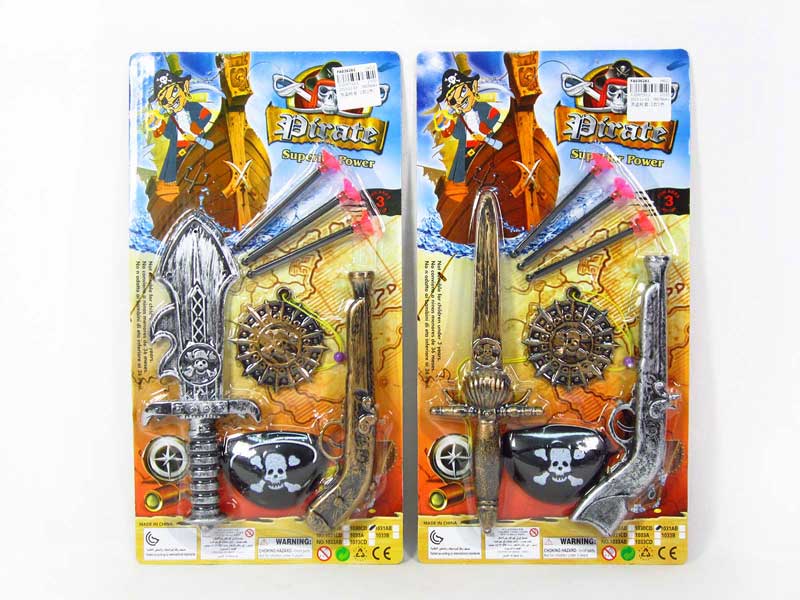 Pirate Gun Set(2S2C) toys