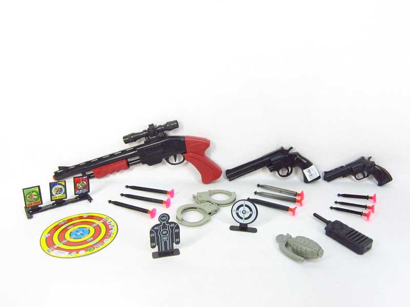 Soft Bullet Gun Set(3in) toys