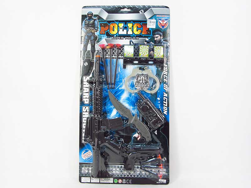 Soft Bullet Gun Set(2in1) toys