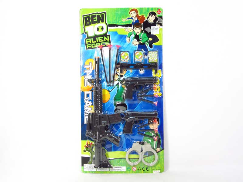 Soft Bullet Gun Set(3in1) toys