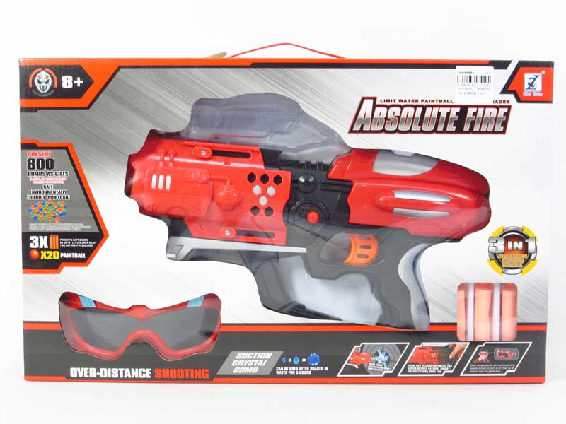 3in1 Soft Bullet Gun Set(2C) toys