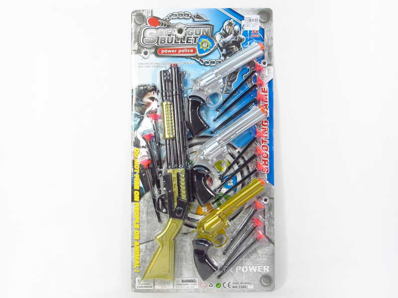 Soft Bullet Gun(4in1) toys