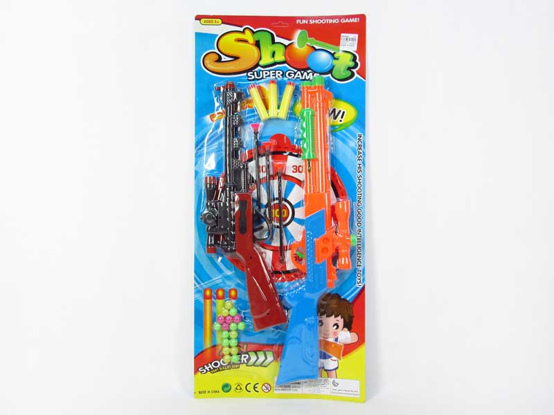 Soft Bullet Gun & Pingpong Gun toys