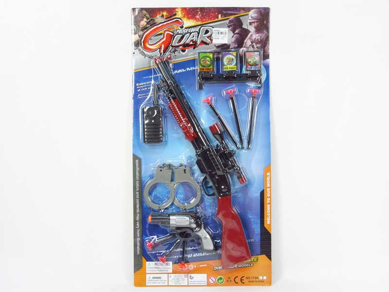 Soft Bullet Gun Set(2in1) toys