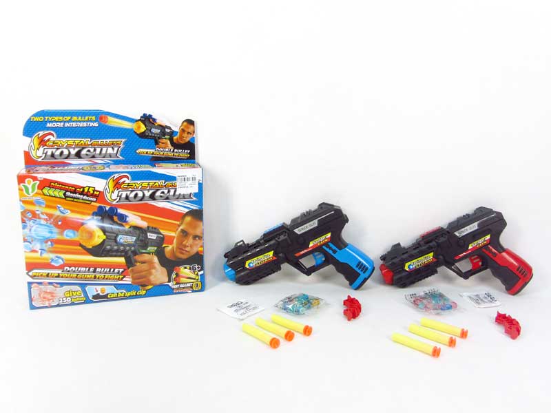 Crystal Bullet Gun Set(4C) toys