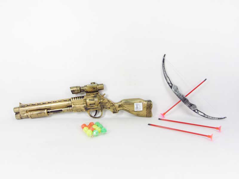 Pingpong Gun & Bow_Arrow(2C) toys