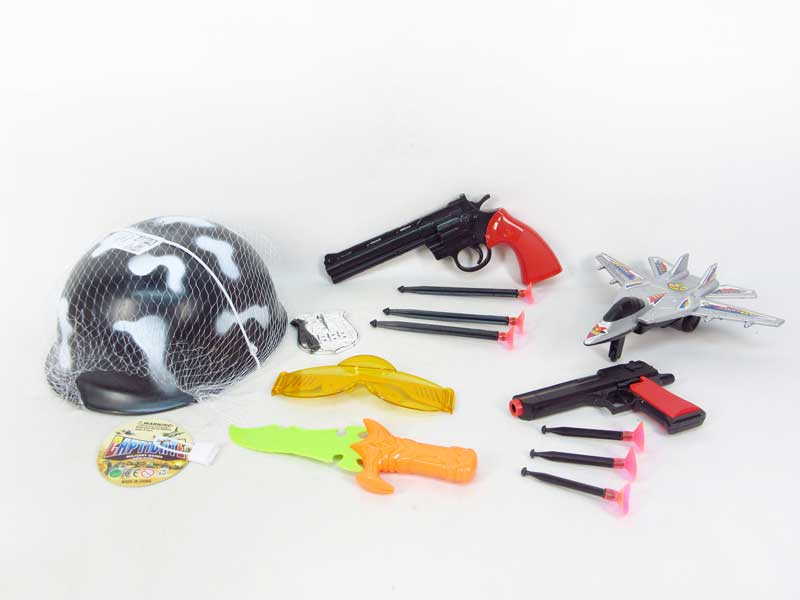 Soft Bullet Gun Set(2in1) toys