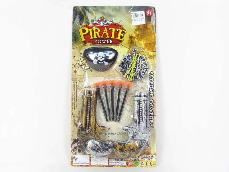 Pirate Gun Set(2in1) toys