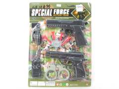 Soft Bullet Gun Set & Toy Gun(2in1)