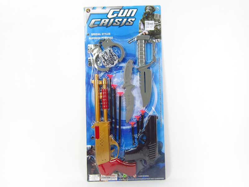 Soft Bullet Gun Set(2in1) toys