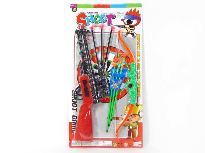 Soft Bullet Gun & Bow_Arrow toys