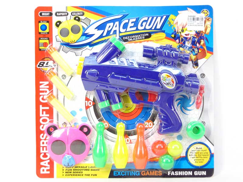Bowling Gun Set(2C) toys