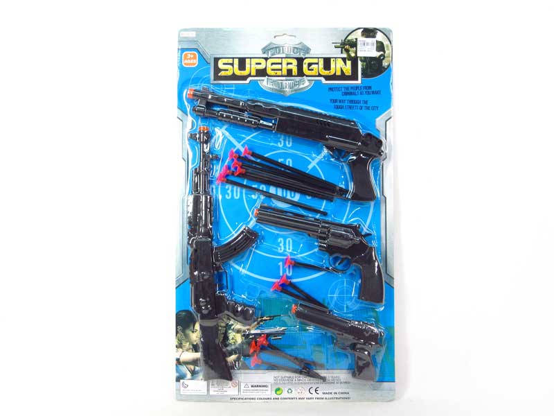 Soft Bullet Gun Set（4in1） toys