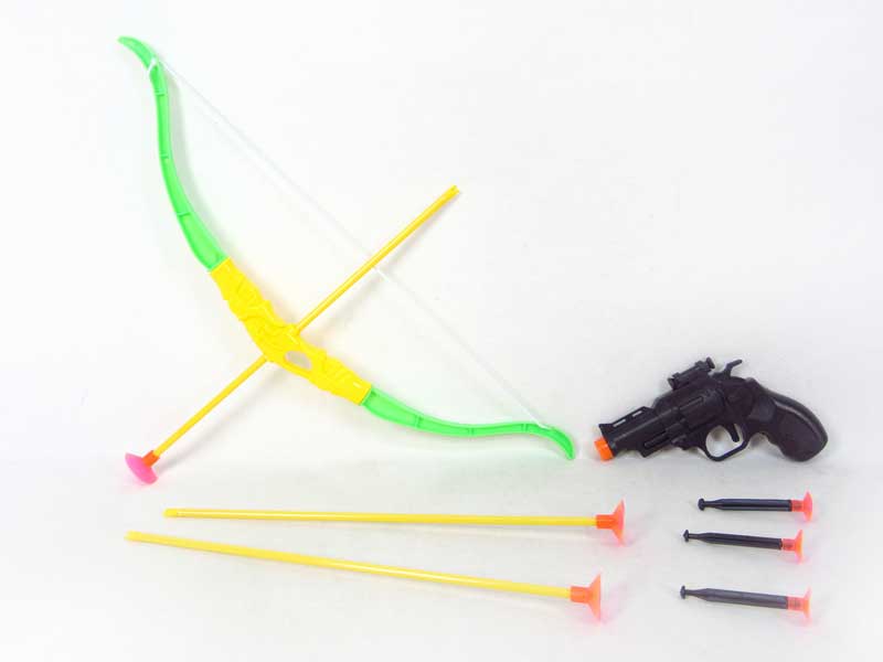 Soft Bullet Gun & Bow_Arrow toys