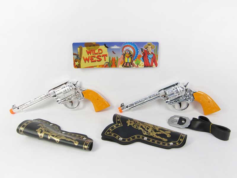 Cowpoke Gun Set（2in1) toys