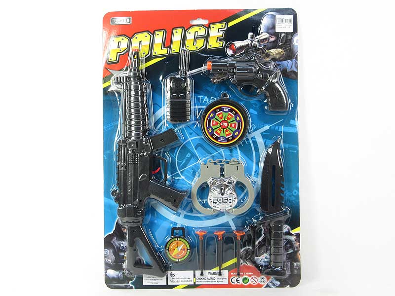 Flint Gun & Soft Bullet Gun Set(2in1) toys
