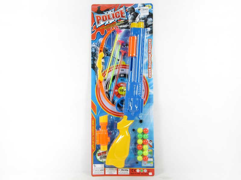Pingpong Gun Set & Bow_Arrow toys