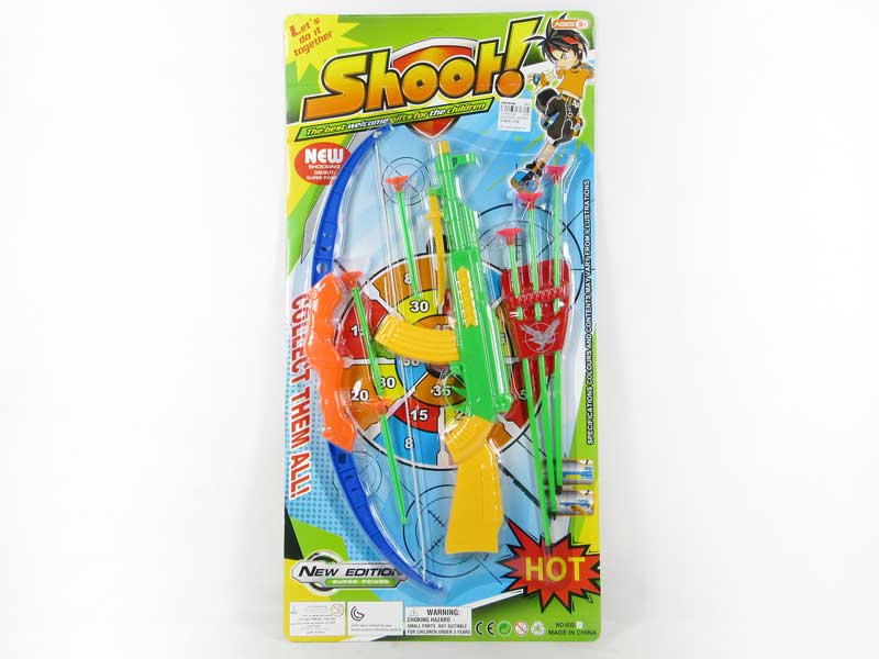 Soft Bullet Gun & Bow & Arrow toys