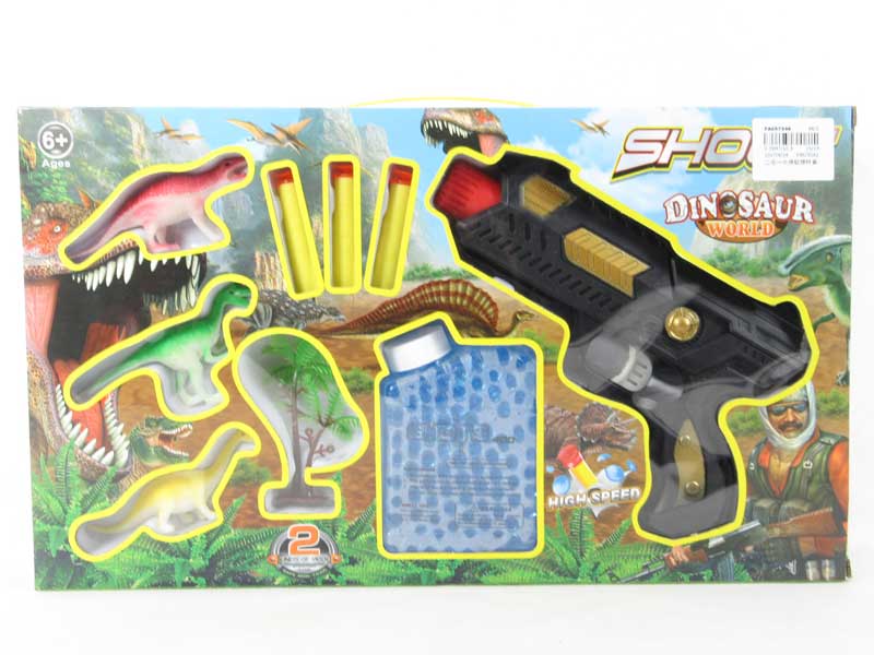 2in1 Crystal Bullet Gun Set toys