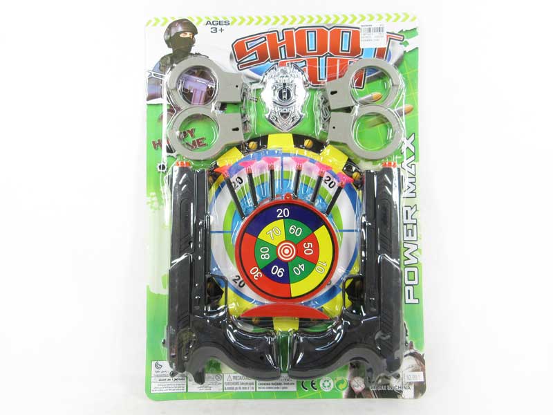 Soft Bullet Gun Set(2in1) toys