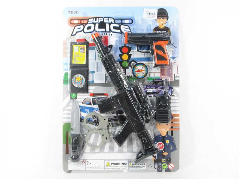 Flint Gun Set(2in1) toys