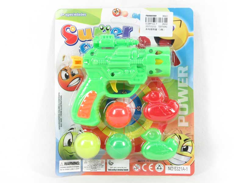 Pingpong Gun Set（3C） toys