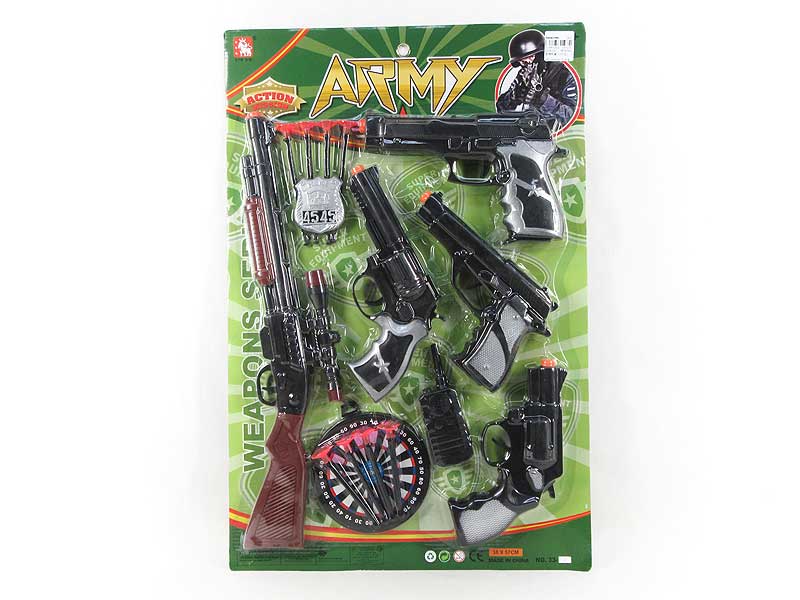 Soft Bullet Gun Set（5in1） toys