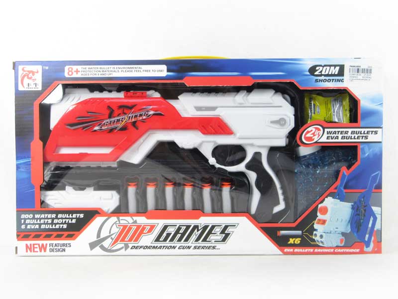 Crystal Bullet Gun Set W/L(2C) toys