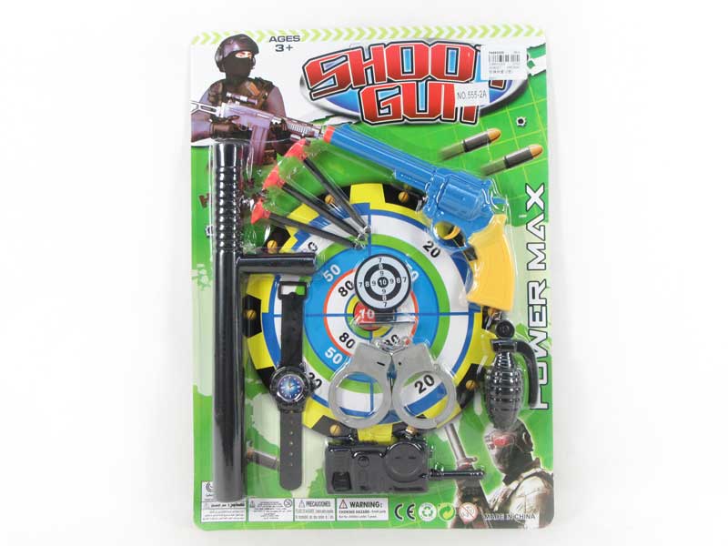 Soft Bullet Gun Set(2C) toys