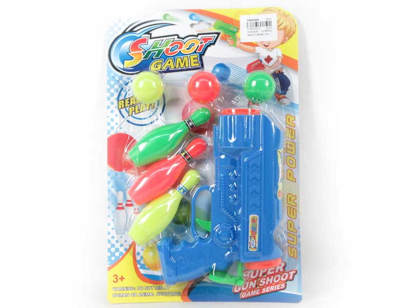 Pingpong Gun Set(2c) toys