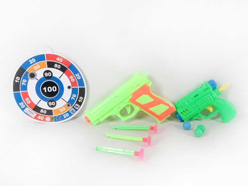 Soft Bullet Gun & Pingpong Gun Set toys
