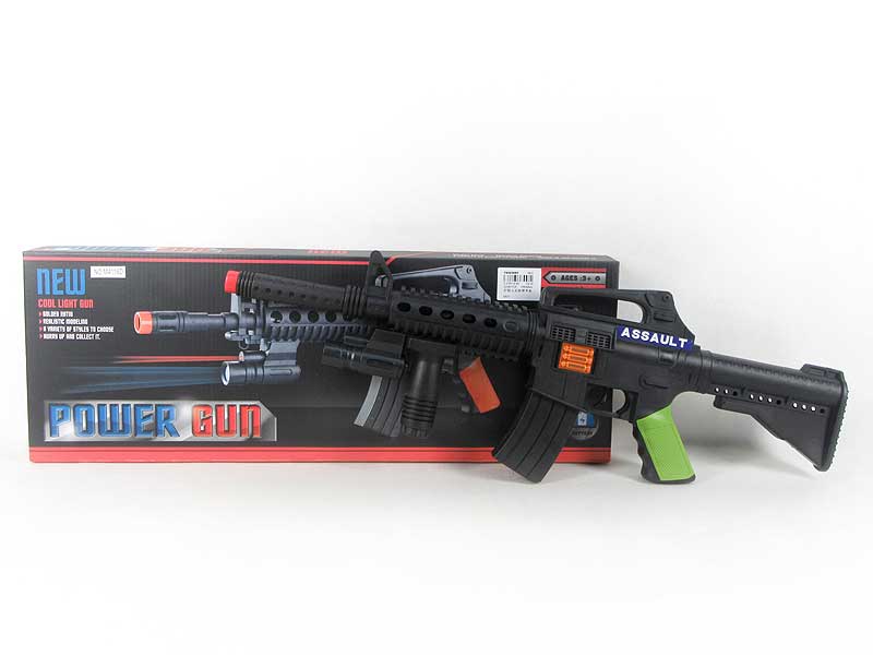 Flint Gun W/Flashlight toys