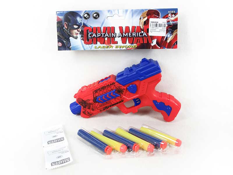 Crystal Bullet Gun Set W/L_S(3C) toys