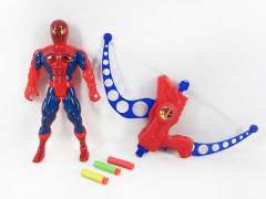 Bow & Arrow Gun & Spider Man W/L