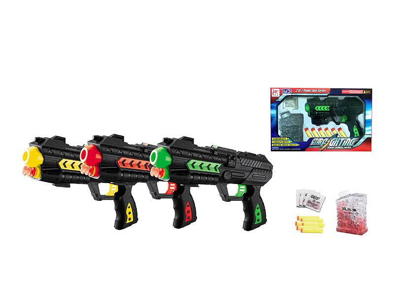 Crystal Bullet Gun Set(3C) toys