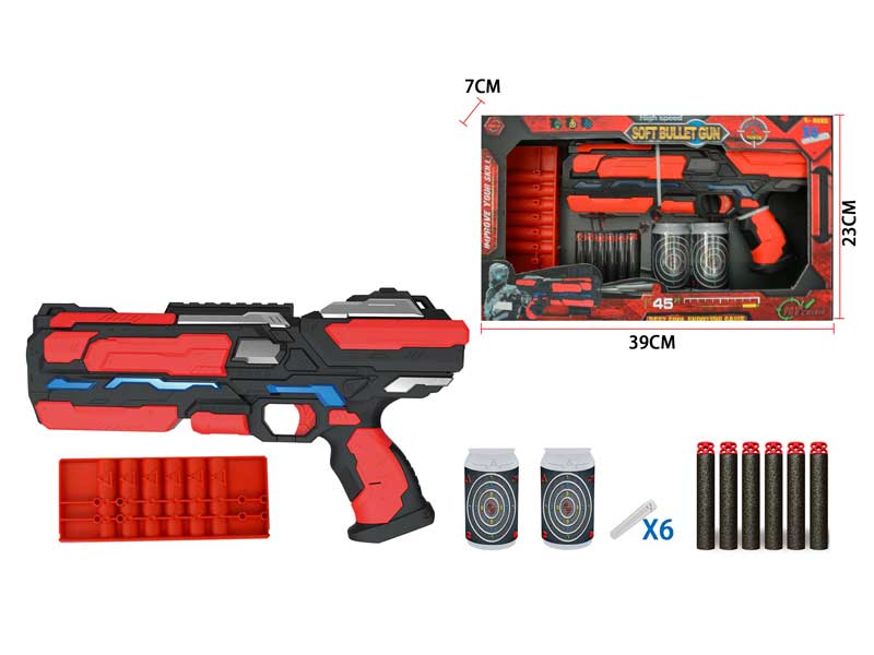 Soft Bullet Gun Set W/L toys