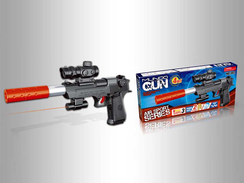 4in1 Crystal Bullet Gun Set W/Infrared toys