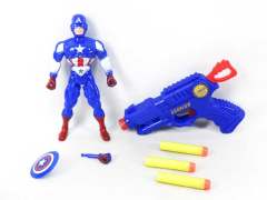EVA Soft Bullet Gun & Super Man W/L