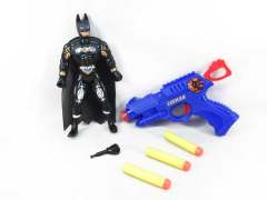EVA Soft Bullet Gun & Bat Man W/L