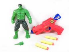 EVA Soft Bullet Gun & The Hulk W/L