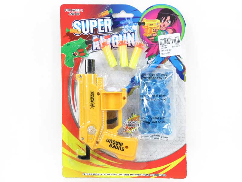 Crystal Bullet Gun Set(6C) toys