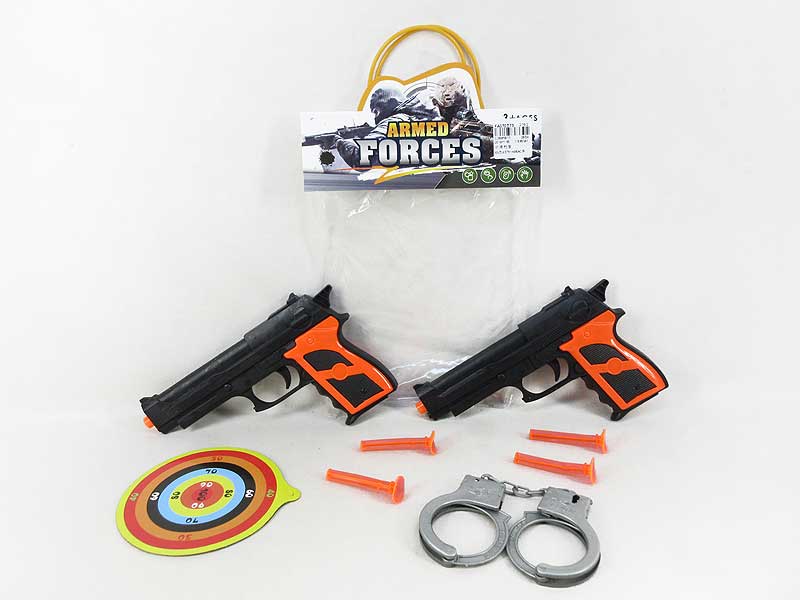 Soft Bullet Gun Set(2in1) toys